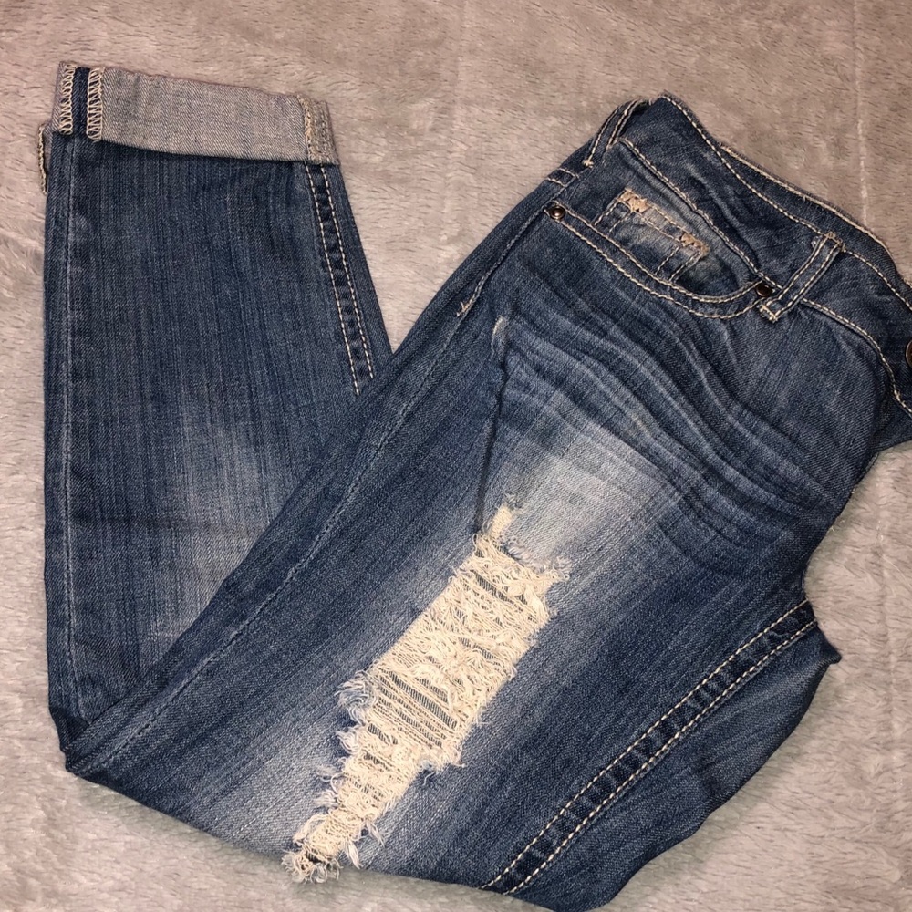 Cropped Jeans